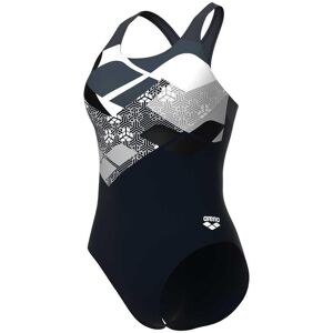 Maillot de bain 1 pièce femme Arena Kikko Contro Noir 44 Femme - Publicité