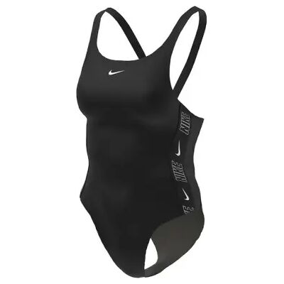 Maillot de bain 1 pièce femme Nike Swim Fusion Logo Tape XL - Publicité Maillot de bain 1 pièce femme Nike Swim Fusion Logo Tape XL - Publicité