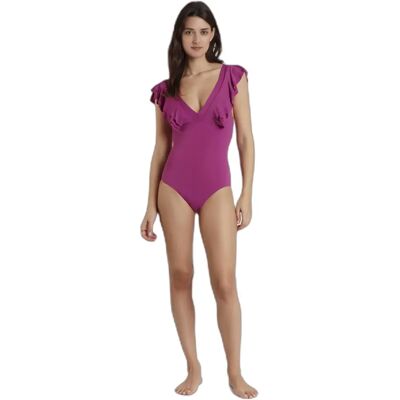 Maillot de bain 1 pièce volants femme Admas Summer Frilla 40 - Publicité Maillot de bain 1 pièce volants femme Admas Summer Frilla 40 - Publicité