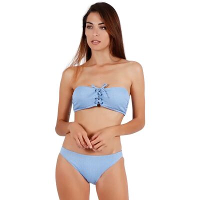 Maillot de bain 2 pièces bandeau femme Admas Smock Swim 42 - Publicité Maillot de bain 2 pièces bandeau femme Admas Smock Swim 42 - Publicité