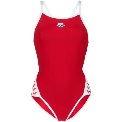 Maillot Rouge Arena - Design Classique pour Natation - Publicité Maillot Rouge Arena - Design Classique pour Natation - Publicité