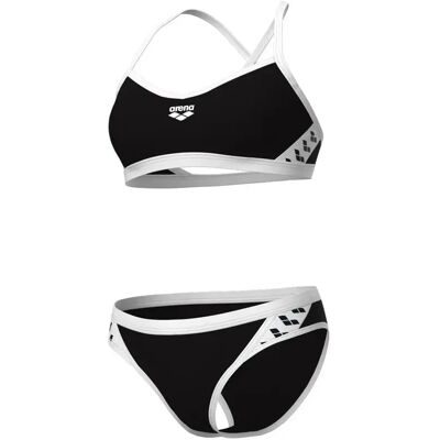 Maillot de bain 2 pièces croisé dos uni femme Arena Icons 36 - Publicité Maillot de bain 2 pièces croisé dos uni femme Arena Icons 36 - Publicité
