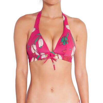 Haut de maillot de bain triangle femme Huit Diva 85B - Publicité Haut de maillot de bain triangle femme Huit Diva 85B - Publicité