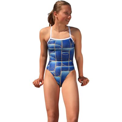 Maillot de bain 1 pièce femme Mako Aumakua 42 - Publicité Maillot de bain 1 pièce femme Mako Aumakua 42 - Publicité