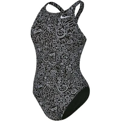 Maillot de bain 1 pièce femme Nike Hydrastrong Multi Print 24 - Publicité Maillot de bain 1 pièce femme Nike Hydrastrong Multi Print 24 - Publicité