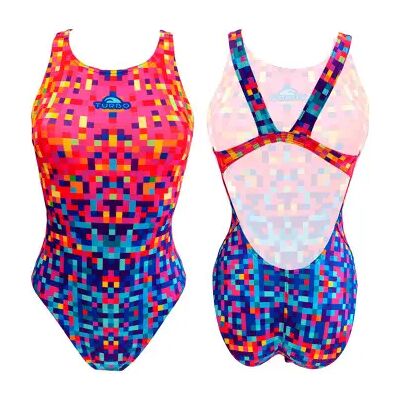 Maillot de bain 1 pièce femme Turbo Pixels 5XL - Publicité Maillot de bain 1 pièce femme Turbo Pixels 5XL - Publicité