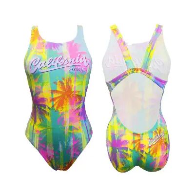Maillot de bain 1 pièce femme Turbo Cali Palms 2XL - Publicité Maillot de bain 1 pièce femme Turbo Cali Palms 2XL - Publicité
