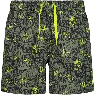 Short de bain à motif géométrique CMP 4XL - Publicité Short de bain à motif géométrique CMP 4XL - Publicité
