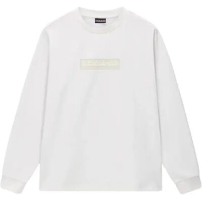 Sweatshirt en cotton Napapijri Box Logo XS - Publicité Sweatshirt en cotton Napapijri Box Logo XS - Publicité
