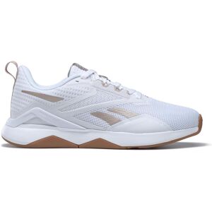 Chaussures de cross training femme Reebok Nanoflex TR V2 Blanc 38 Femme - Publicité Chaussures de cross training femme Reebok Nanoflex TR V2 Blanc 38 Femme - Publicité