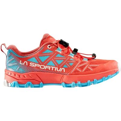 La Sportiva Bushido II Rouge Bleu Enfant - Chaussures de Course - Publicité La Sportiva Bushido II Rouge Bleu Enfant - Chaussures de Course - Publicité