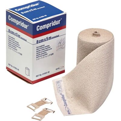 BSN Medical Compridur Bande - Faible élasticité, 8cm x 5m - Publicité BSN Medical Compridur Bande - Faible élasticité, 8cm x 5m - Publicité