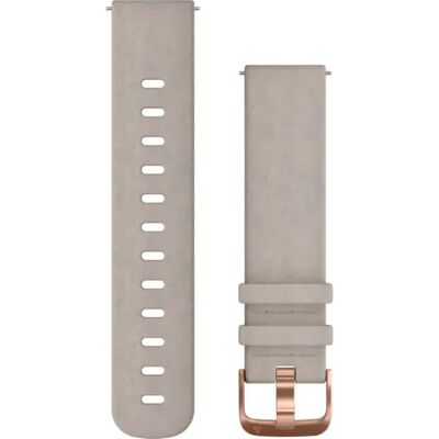 Bracelet Garmin daim gris clair TU - Publicité Bracelet Garmin daim gris clair TU - Publicité