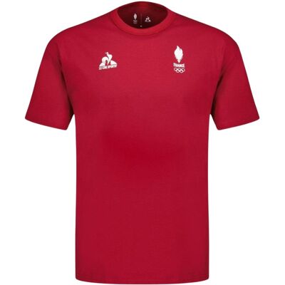 T-shirt Le Coq Sportif Paris 2024 N° 3 M - Publicité T-shirt Le Coq Sportif Paris 2024 N° 3 M - Publicité