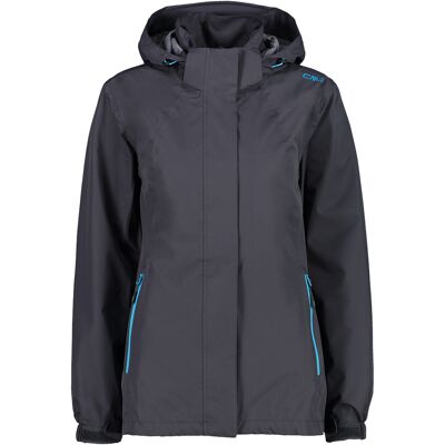 Veste imperméable à capuche avec ventilation femme CMP 4XL - Publicité Veste imperméable à capuche avec ventilation femme CMP 4XL - Publicité