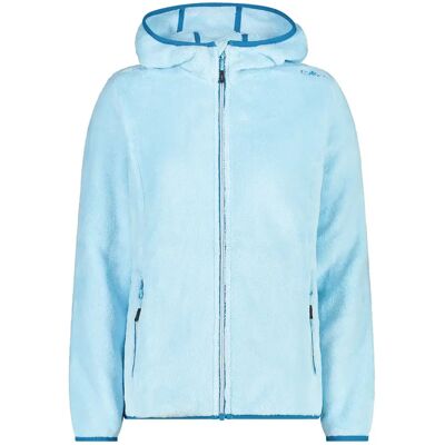 Veste femme à capuche fixe - Doublure en polaire - Vert - Publicité Veste femme à capuche fixe - Doublure en polaire - Vert - Publicité