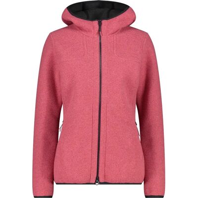 Veste à capuche en laine femme CMP 2XS - Publicité Veste à capuche en laine femme CMP 2XS - Publicité