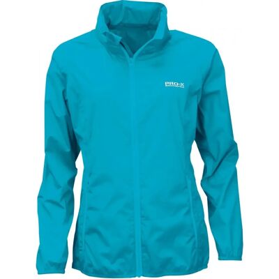 PRO-X ELEMENTS Veste de pluie turquoise pliable - Veste de pluie - Publicité PRO-X ELEMENTS Veste de pluie turquoise pliable - Veste de pluie - Publicité