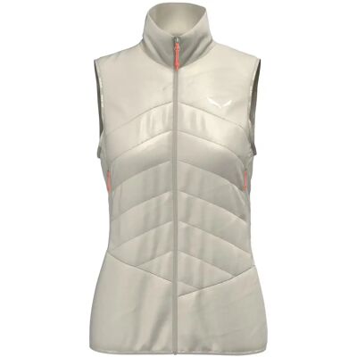 Salewa Ortles Hybrid TirolWool Responsive Gilet Femme - Beige - Gilet - Publicité Salewa Ortles Hybrid TirolWool Responsive Gilet Femme - Beige - Gilet - Publicité