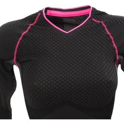 T-shirt Col V femme Damart Activbody 3 XL/2XL - Publicité T-shirt Col V femme Damart Activbody 3 XL/2XL - Publicité