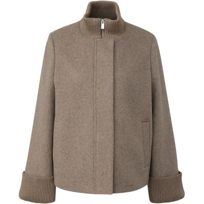 Veste courte en laine en tricot femme COMMA 38 - Publicité Veste courte en laine en tricot femme COMMA 38 - Publicité