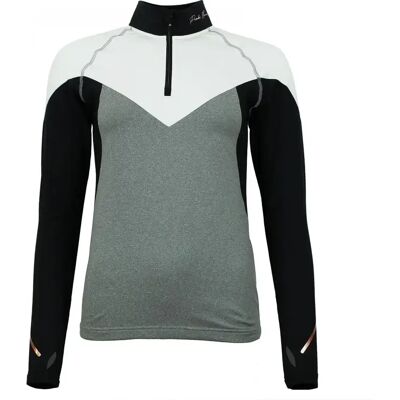 T-shirt 1ere peau avec zip femme Peak Mountain S - Publicité T-shirt 1ere peau avec zip femme Peak Mountain S - Publicité
