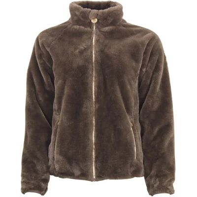 Blouson polaire fausse fourrure femme Peak Mountain Arendel S - Publicité Blouson polaire fausse fourrure femme Peak Mountain Arendel S - Publicité