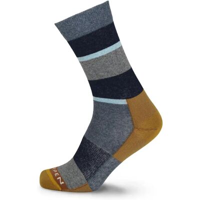Chaussettes en laine mérinos Lorpen Lifestyle Stripe Crew 35/38 - Publicité Chaussettes en laine mérinos Lorpen Lifestyle Stripe Crew 35/38 - Publicité