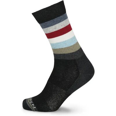 Chaussettes en laine mérinos Lorpen Lifestyle Stripe Crew 43/46 - Publicité Chaussettes en laine mérinos Lorpen Lifestyle Stripe Crew 43/46 - Publicité