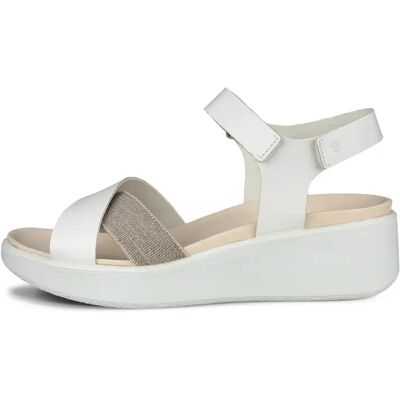 Sandales brides croisées cuir femme Ecco Flowt 40 - Publicité Sandales brides croisées cuir femme Ecco Flowt 40 - Publicité