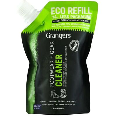 Nettoyant pour chaussures et équipements Grangers Eco Refill 275 ml - Publicité Nettoyant pour chaussures et équipements Grangers Eco Refill 275 ml - Publicité