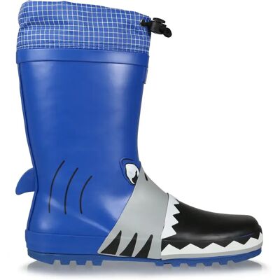 Bottes en Caoutchouc pour Enfants Regatta Mudplay Animal - Requin Bleu Nautique - Publicité Bottes en Caoutchouc pour Enfants Regatta Mudplay Animal - Requin Bleu Nautique - Publicité