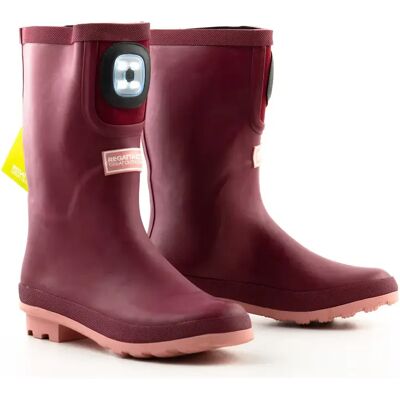 Galoches imperméables pour enfants Regatta Fairweather Shine Brite Light - Rose Piment - UK Junior 1 - Publicité Galoches imperméables pour enfants Regatta Fairweather Shine Brite Light - Rose Piment - UK Junior 1 - Publicité