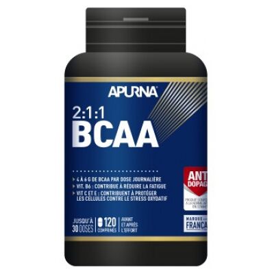 APURNA BCAA 2:1:1 - Complément alimentaire - Publicité APURNA BCAA 2:1:1 - Complément alimentaire - Publicité