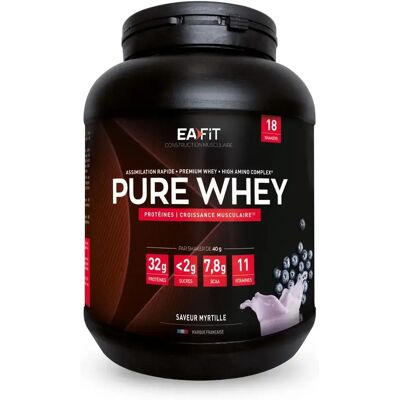 Protéine myrtille EA Fit Pure Whey 850 g - Publicité Protéine myrtille EA Fit Pure Whey 850 g - Publicité