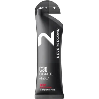 Gel Énergétique Neversecond - C30+ Framboise 60ml - Amélioration des performances - Publicité Gel Énergétique Neversecond - C30+ Framboise 60ml - Amélioration des performances - Publicité