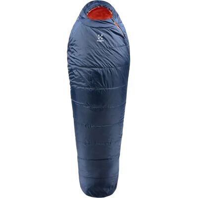 Haglöfs Tarius -5 - Sac de couchage - Bleu midnight / Tangerine - Équipement de sommeil - Publicité Haglöfs Tarius -5 - Sac de couchage - Bleu midnight / Tangerine - Équipement de sommeil - Publicité
