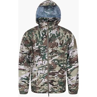 Veste imperméable à capuche Highlander Cyclone Pro L - Publicité Veste imperméable à capuche Highlander Cyclone Pro L - Publicité