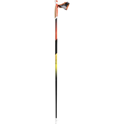 Bâtons TSL Addict Trail Carbon 1 - Noir/Orange - 135cm - Publicité Bâtons TSL Addict Trail Carbon 1 - Noir/Orange - 135cm - Publicité