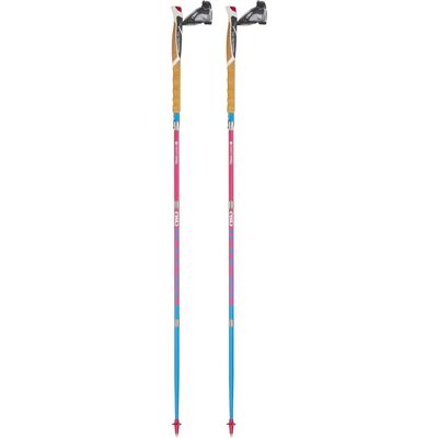 Bâton de trail TSL Trail Carbon 4 Cork Cross (x2) 120 cm - Publicité Bâton de trail TSL Trail Carbon 4 Cork Cross (x2) 120 cm - Publicité
