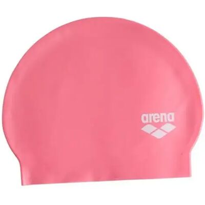 Arena - Soft Latex Pearly - Rose - Taille Unique - Bonnet de Natation - Publicité Arena - Soft Latex Pearly - Rose - Taille Unique - Bonnet de Natation - Publicité