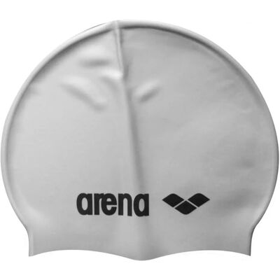Bonnet de bain en silicone Arena Classic - Durable, Souple & Hydrodynamique - Publicité Bonnet de bain en silicone Arena Classic - Durable, Souple & Hydrodynamique - Publicité