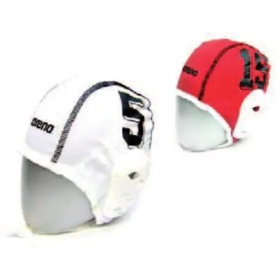 Bonnet de bain Arena Water Polo Fina+Len TU - Publicité Bonnet de bain Arena Water Polo Fina+Len TU - Publicité