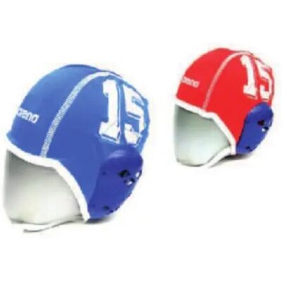 Bonnet de bain Arena Water Polo Fina+Len TU - Publicité Bonnet de bain Arena Water Polo Fina+Len TU - Publicité