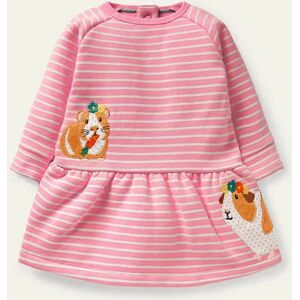 Robe-sweat cosy Fille Boden, PNK 3-4a - Publicité