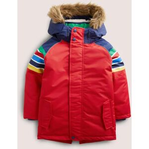 Red Rainbow 4-in-1 Waterproof Parka Garçon Boden, RED 11-12a - Publicité