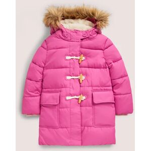 Pink Hooded Puffer Jacket Fille Boden, PNK 11-12a - Publicité