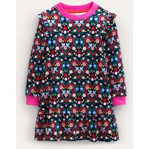 Robe-sweat cosy Fille Boden, NAV 3-4a - Publicité