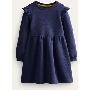 Robe-sweat motif cœur en jacquard Fille Boden, NAV 3-4a - Publicité