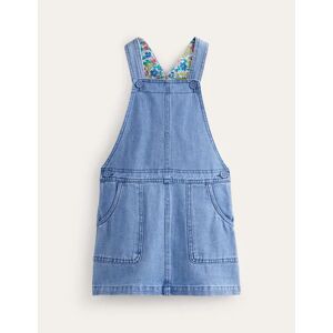 Robe salopette Fille Boden, Denim 3-4a - Publicité